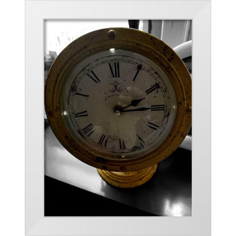 Vintage Time 2 White Modern Wood Framed Art Print by Phillip, Jamie