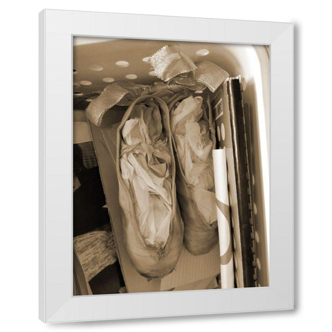 Dance Studio White Modern Wood Framed Art Print by Phillip, Jamie