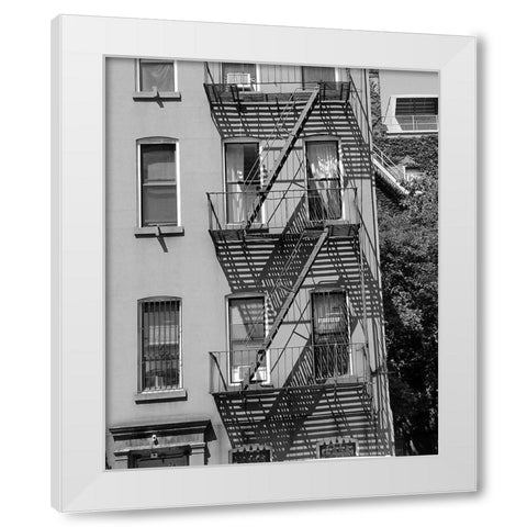 Escape 3 White Modern Wood Framed Art Print by Phillip, Jamie