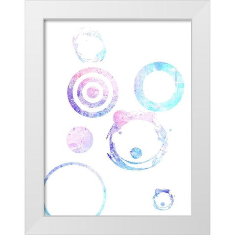In Reverse White Modern Wood Framed Art Print by Phillip, Jamie