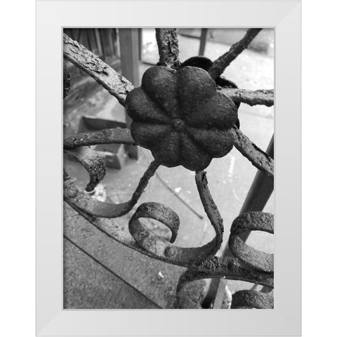 Gate 2 White Modern Wood Framed Art Print by Phillip, Jamie