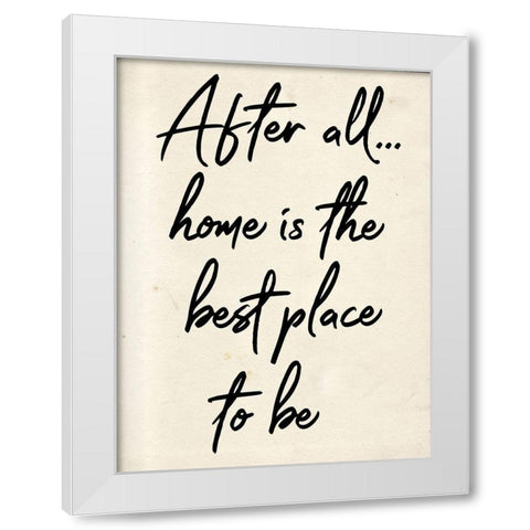 Wonderstruck Home White Modern Wood Framed Art Print by Phillip, Jamie