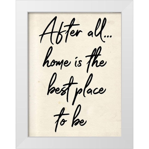 Wonderstruck Home White Modern Wood Framed Art Print by Phillip, Jamie