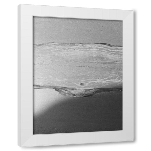 Black Space Line 2 White Modern Wood Framed Art Print by Phillip, Jamie