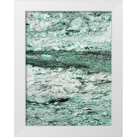 Forever Placid White Modern Wood Framed Art Print by Phillip, Jamie