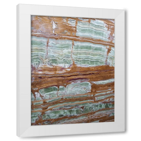 Marble Glaze 2 White Modern Wood Framed Art Print by Phillip, Jamie