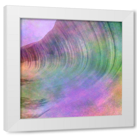 Crystal Vally White Modern Wood Framed Art Print by Phillip, Jamie