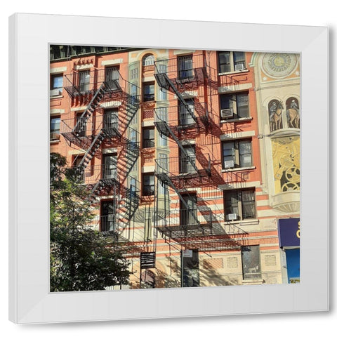 Urban Life 2 White Modern Wood Framed Art Print by Phillip, Jamie