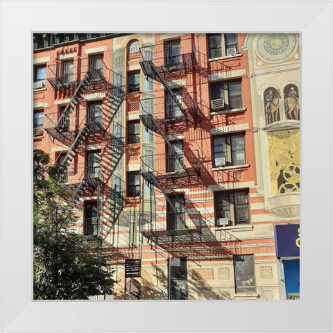 Urban Life 2 White Modern Wood Framed Art Print by Phillip, Jamie