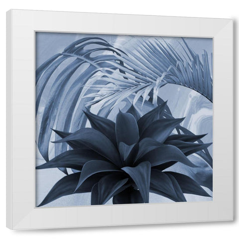 Tropical Floral 3 White Modern Wood Framed Art Print by Phillip, Jamie