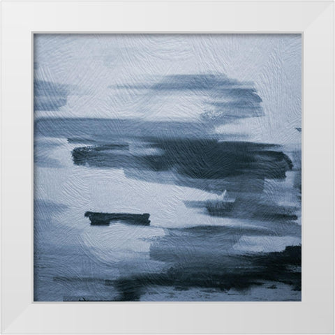 Many Strokes 2 White Modern Wood Framed Art Print by Phillip, Jamie