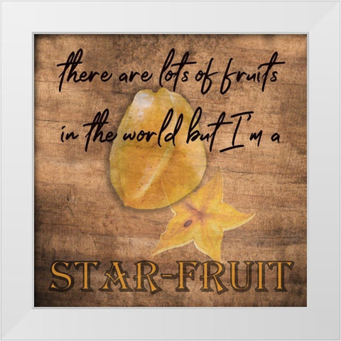 Kitchen Talk 3 White Modern Wood Framed Art Print by Phillip, Jamie