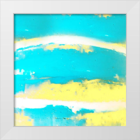 Cake Abstract 2 White Modern Wood Framed Art Print by Phillip, Jamie
