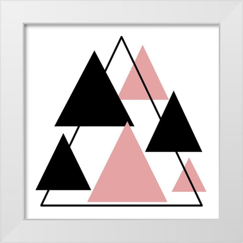 Theoretical Journey 1 White Modern Wood Framed Art Print by Phillip, Jamie