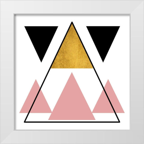 Theoretical Journey 2 White Modern Wood Framed Art Print by Phillip, Jamie