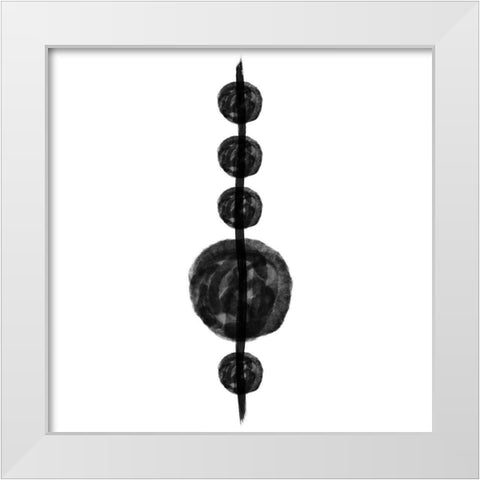 Tapioca White Modern Wood Framed Art Print by Phillip, Jamie