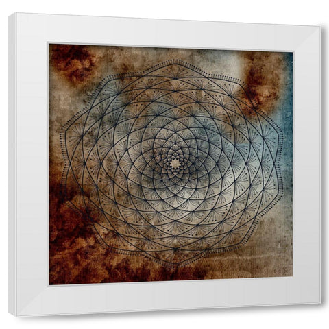 Topia 2 White Modern Wood Framed Art Print by Phillip, Jamie