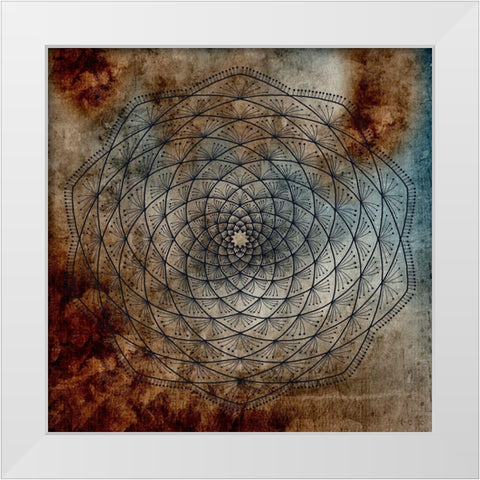 Topia 2 White Modern Wood Framed Art Print by Phillip, Jamie