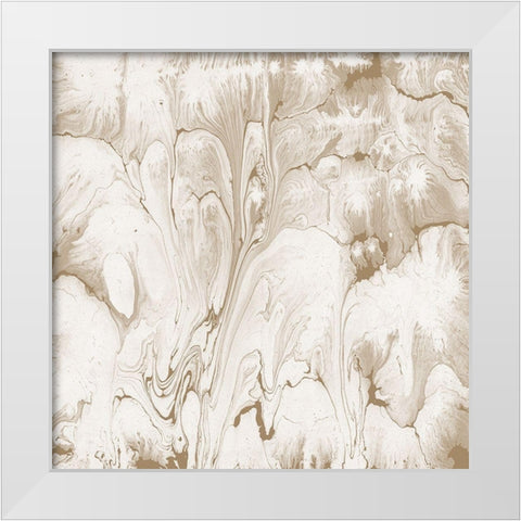 Running Paint White Modern Wood Framed Art Print by Phillip, Jamie
