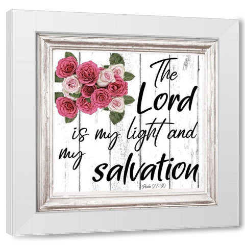 My Salvation White Modern Wood Framed Art Print by Phillip, Jamie