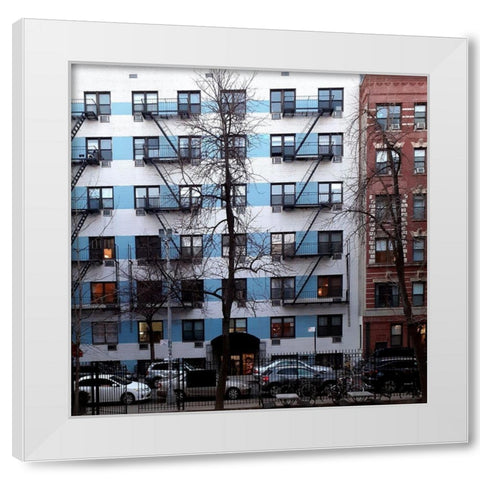 Inovation 1 White Modern Wood Framed Art Print by Phillip, Jamie