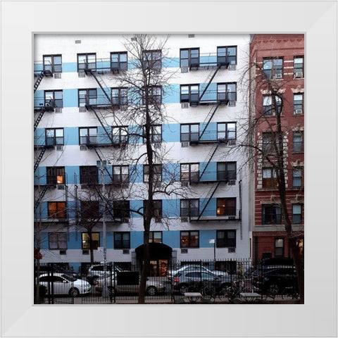 Inovation 1 White Modern Wood Framed Art Print by Phillip, Jamie