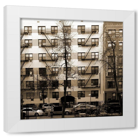 Inovation 2 White Modern Wood Framed Art Print by Phillip, Jamie