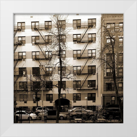 Inovation 2 White Modern Wood Framed Art Print by Phillip, Jamie