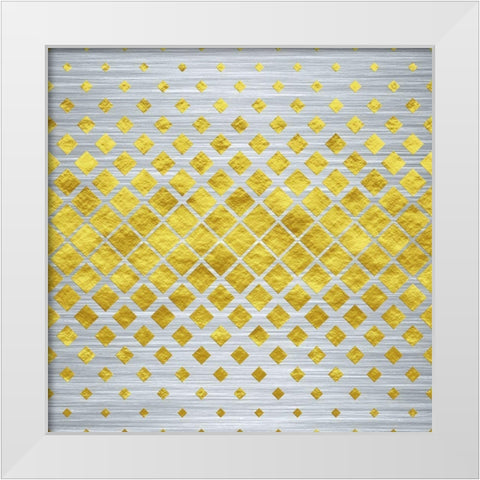 Space White Modern Wood Framed Art Print by Phillip, Jamie