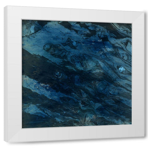 Blashema Abstract 1 White Modern Wood Framed Art Print by Phillip, Jamie