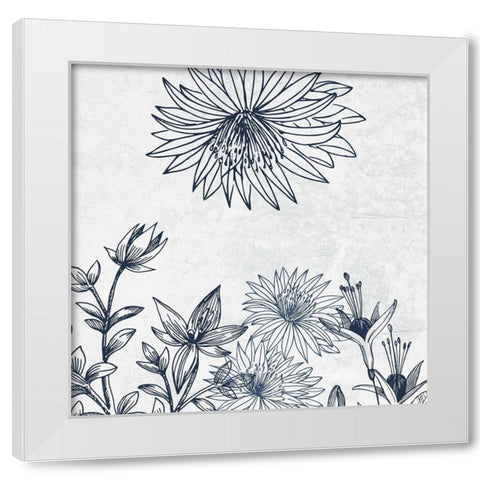 Bonanical roots 2 White Modern Wood Framed Art Print by Phillip, Jamie