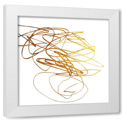 Studio J White Modern Wood Framed Art Print by Phillip, Jamie