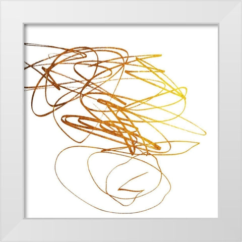 Studio J White Modern Wood Framed Art Print by Phillip, Jamie