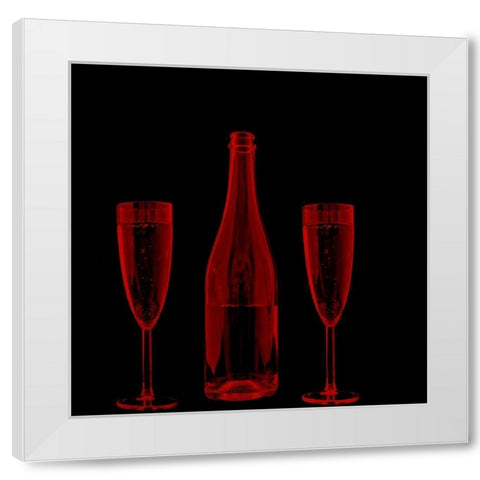 Wine 2 White Modern Wood Framed Art Print by Phillip, Jamie