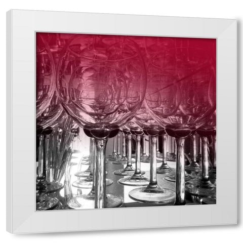 Wine 4 White Modern Wood Framed Art Print by Phillip, Jamie