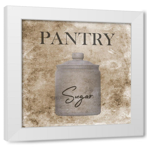 Pantry White Modern Wood Framed Art Print by Phillip, Jamie