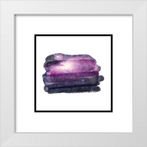 Mordel Abstract 1 White Modern Wood Framed Art Print by Phillip, Jamie