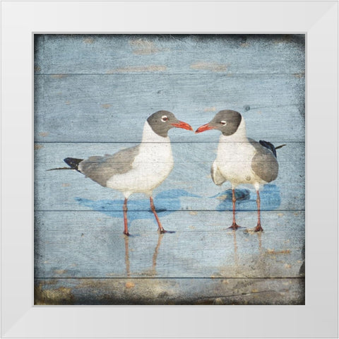 Marquis Bay 4 White Modern Wood Framed Art Print by Phillip, Jamie