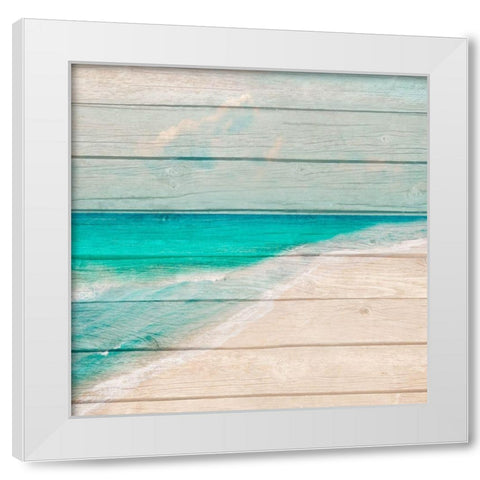 Coast Line 2 White Modern Wood Framed Art Print by Phillip, Jamie