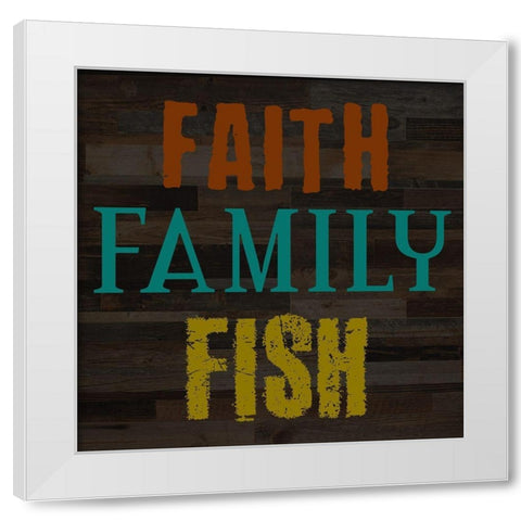 Lake 3 White Modern Wood Framed Art Print by Phillip, Jamie