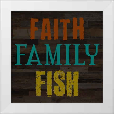 Lake 3 White Modern Wood Framed Art Print by Phillip, Jamie