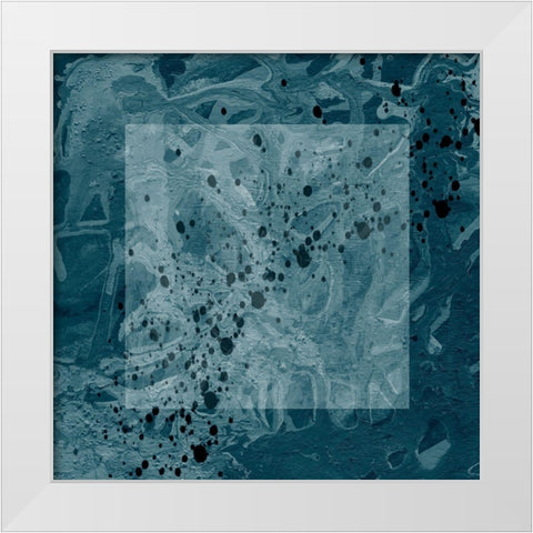 Stagga White Modern Wood Framed Art Print by Phillip, Jamie