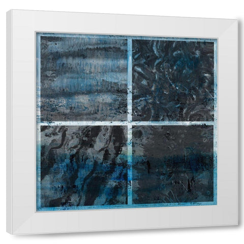 Asphalt 2 White Modern Wood Framed Art Print by Phillip, Jamie