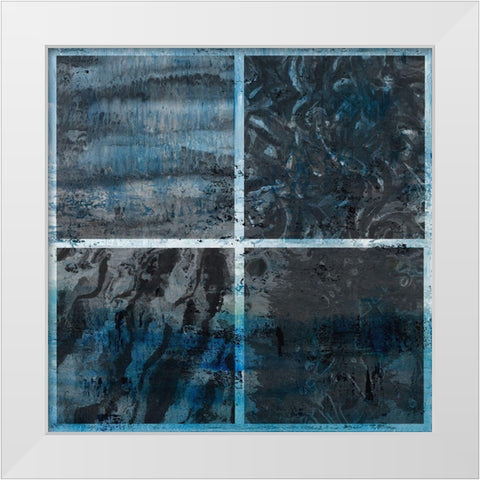 Asphalt 2 White Modern Wood Framed Art Print by Phillip, Jamie