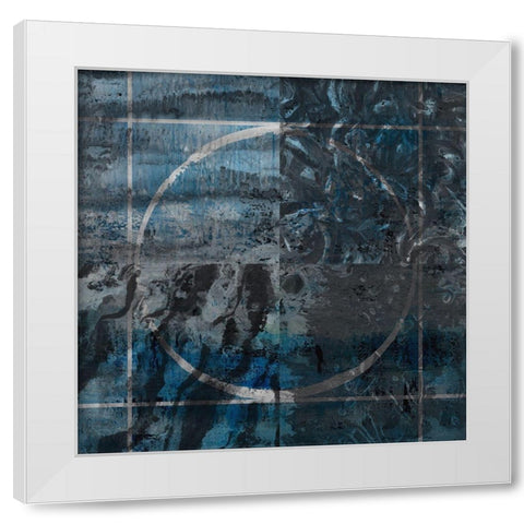 Asphalt 3 White Modern Wood Framed Art Print by Phillip, Jamie