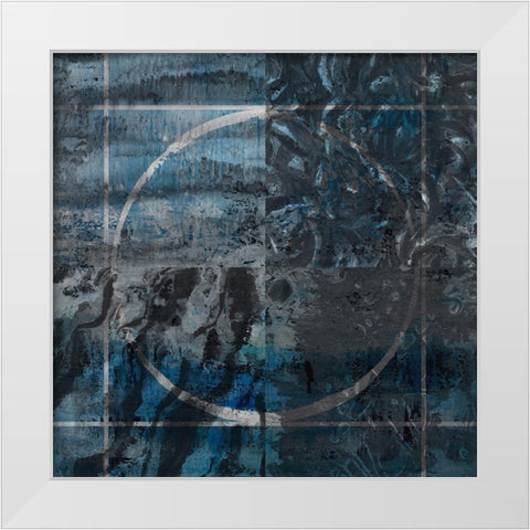 Asphalt 3 White Modern Wood Framed Art Print by Phillip, Jamie