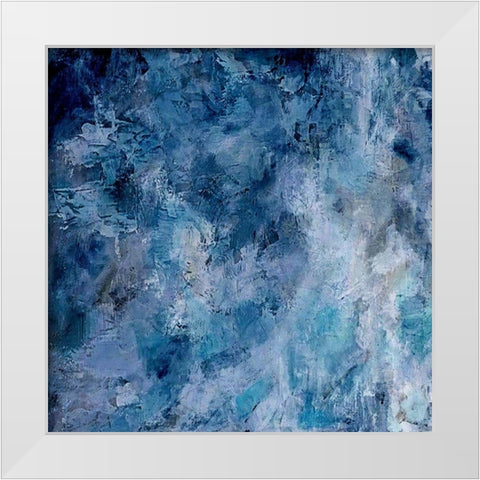 Mellow Pick 1 White Modern Wood Framed Art Print by Phillip, Jamie