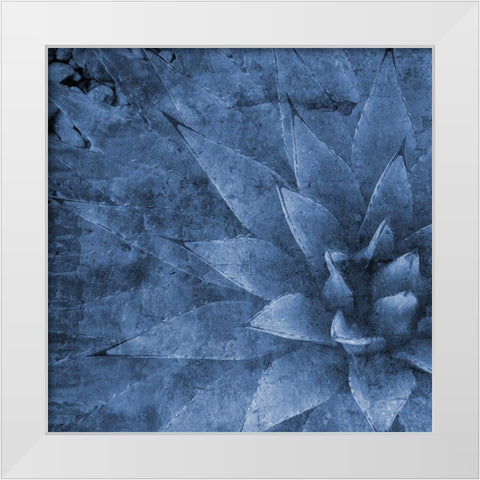 Alone In The Midnight White Modern Wood Framed Art Print by Phillip, Jamie