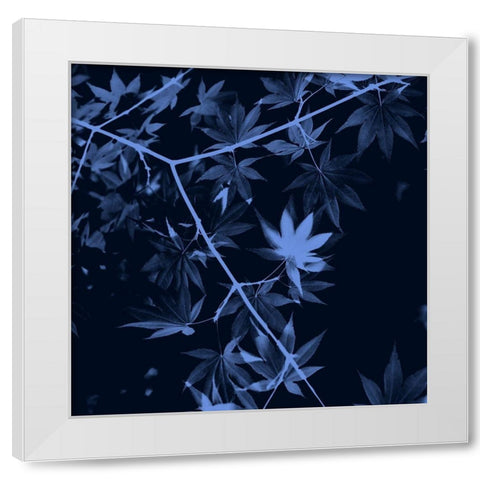 True Blue White Modern Wood Framed Art Print by Phillip, Jamie