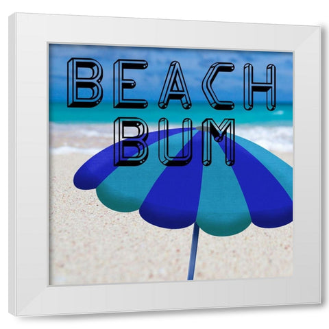 House Cat White Modern Wood Framed Art Print by Phillip, Jamie